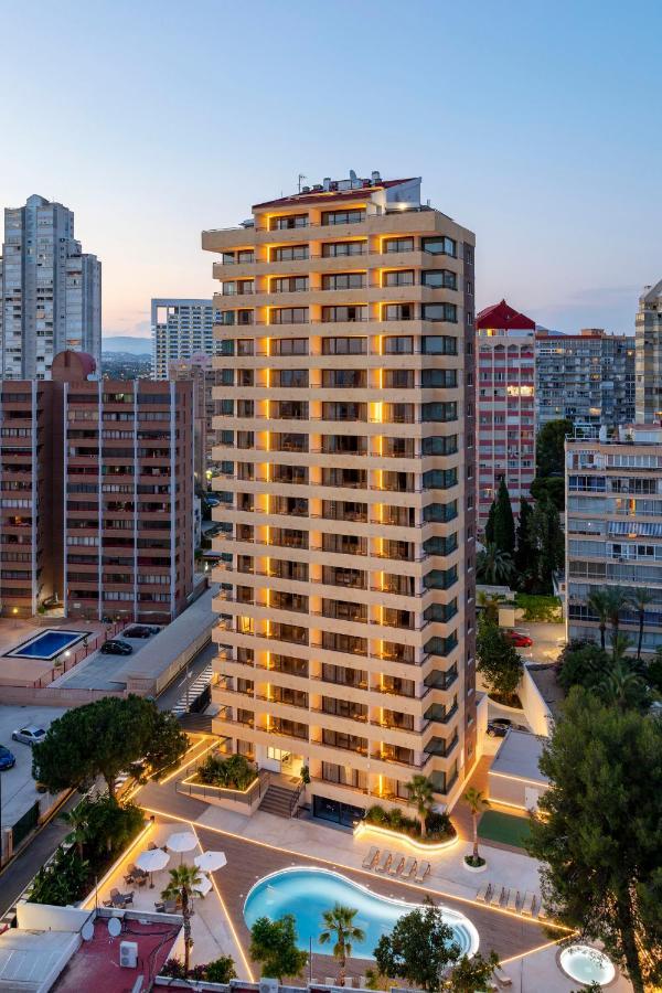 Halley Hotel & Apartments Affiliated By Melia Benidorm Exterior foto