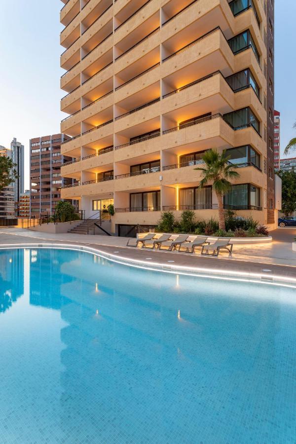 Halley Hotel & Apartments Affiliated By Melia Benidorm Exterior foto
